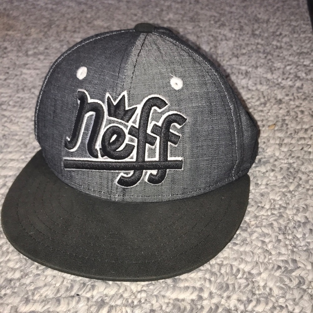 Neff Black/grey hat